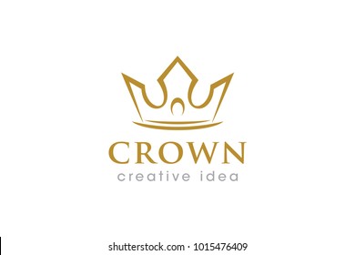Crown Logo and Icon Template