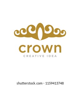 Crown Logo and Icon Template