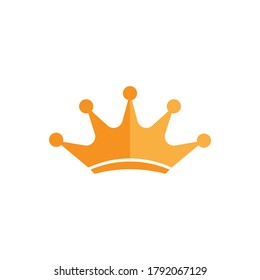 Crown Logo icon Template vector illustration