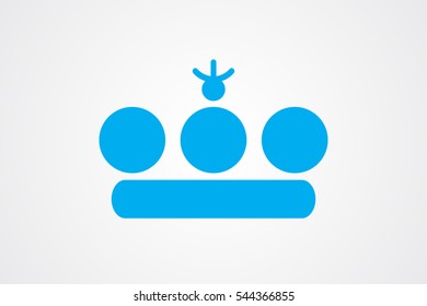 crown, logo, icon, vector illustration eps10