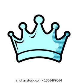 Crown Logo, Crown icon vector in modern flat style for web, graphic and mobile design