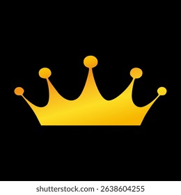 Crown logo illustration design, suitable for logos and design elements