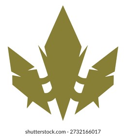 Crown Logo Ilustración Elemento Arte Dibujo Digital
