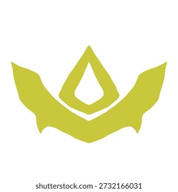 Crown Logo Ilustración Elemento Arte Dibujo Digital
