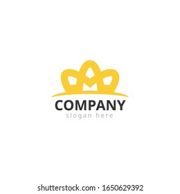 crown logo illustration vector eps 10