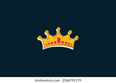 crown logo illustration vector eps 10