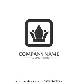 Königin-Logo-Königin-Logo, Prinzessin, Vorlage Vektorsymbol-Design imperial, königlich und Vintage-Logo-Geschäft