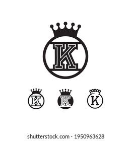 Crown Logo king logo queen logo, princess, Template vector icon illustration design imperial, royal, and  vintage logo business