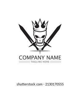 Crown Logo king logo queen logo, princess, Template vector icon illustration design imperial, royal, and  succes logo business
