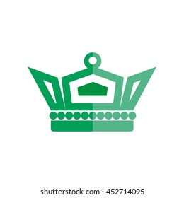 Crown Logo. King Royal Queen Symbol Vintage