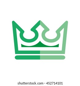 Crown Logo. King Royal Queen Symbol Vintage