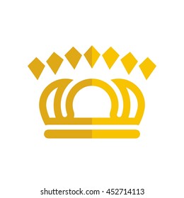 Crown Logo. King Royal Queen Symbol Vintage