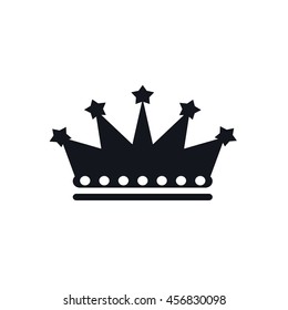 Crown Logo. King Royal Queen Symbol Vintage
