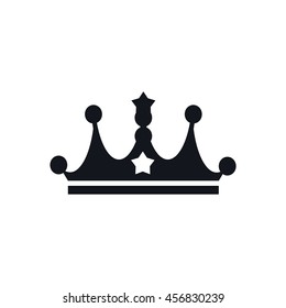 Crown Logo. King Royal Queen Symbol Vintage