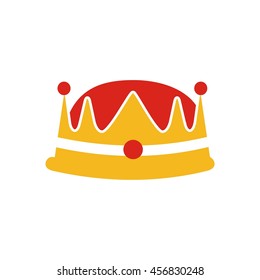 Crown Logo. King Royal Queen Symbol Vintage