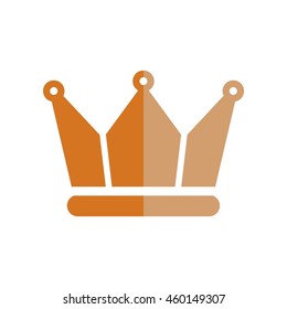 Crown Logo. King Royal Queen Symbol Vintage