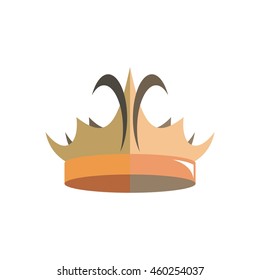 Crown Logo. King Royal Queen Symbol Vintage
