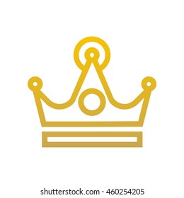 Crown Logo. King Royal Queen Symbol Vintage