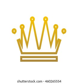 Crown Logo. King Royal Queen Symbol Vintage