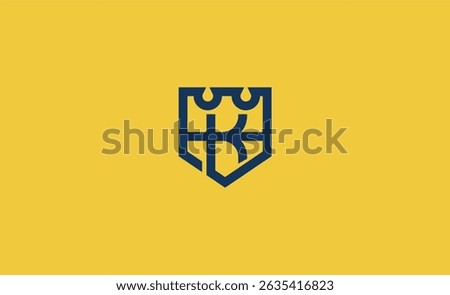 Crown Logo with Letter K. Elegant, King, Royal and Premium concept for Luxury and jewellery Brand.