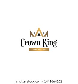 Crown Logo Luxury Looking Design Vector