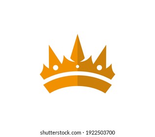 Crown logo luxury vector icon 