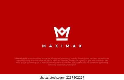 crown logo, M logo in red background, monogram M