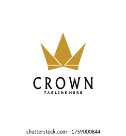 crown logo. Queen King Princess Crown Royal beauty luxury elegant logo design