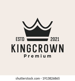 Crown Logo. Queen King Princess Crown Royal Elegant Logo Design