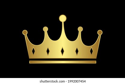 Crown Logo Royal King Queen abstract Logo design vector template