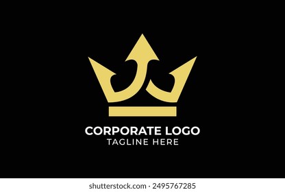 Crown logo, Crown Logo Royal King Queen abstract Logo design vector template