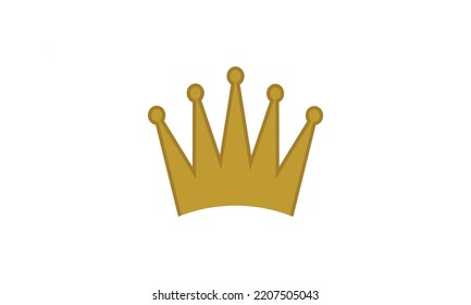 crown logo sign vector image