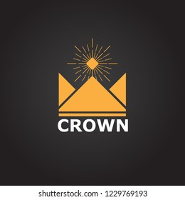Crown logo with sparkling gems