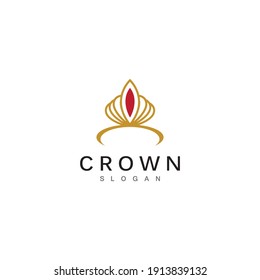 Crown Logo And Symbol Template Illustration Icon