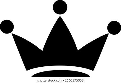 Arte vectorial, iconos y gráficos del logotipo de la corona para los diseñadores