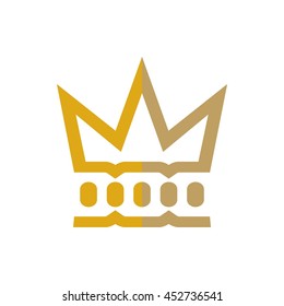 Crown Logo. Symbol Vintage