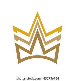 Crown Logo. Symbol Vintage