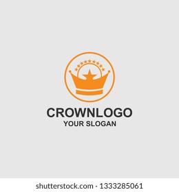 Crown logo template