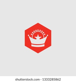Crown logo template