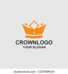 Crown logo template