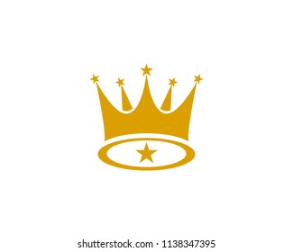 Crown Logo Template vector icon