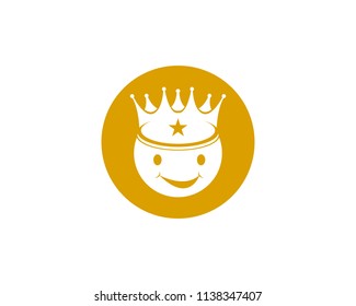 Crown Logo Template vector icon