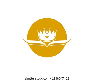 Crown Logo Template vector icon