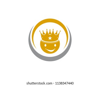 Crown Logo Template vector icon