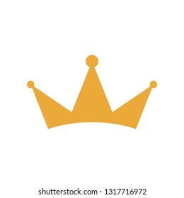 Crown logo template vector icon design