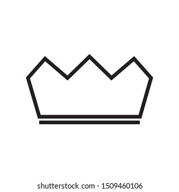 Crown Logo Template vector icon illustration design