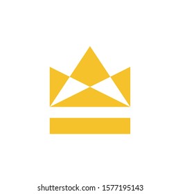 Crown logo template vector icon design