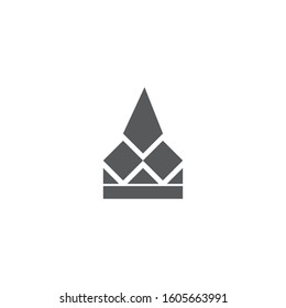 Crown Logo Template vector icon illustration design