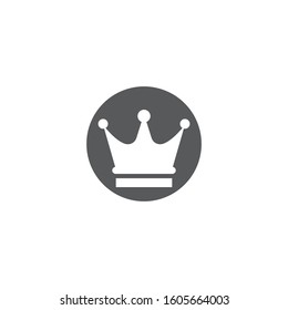 Crown Logo Template vector icon illustration design