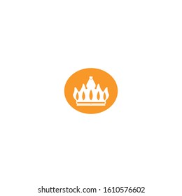 Crown Logo Template vector icon illustration design